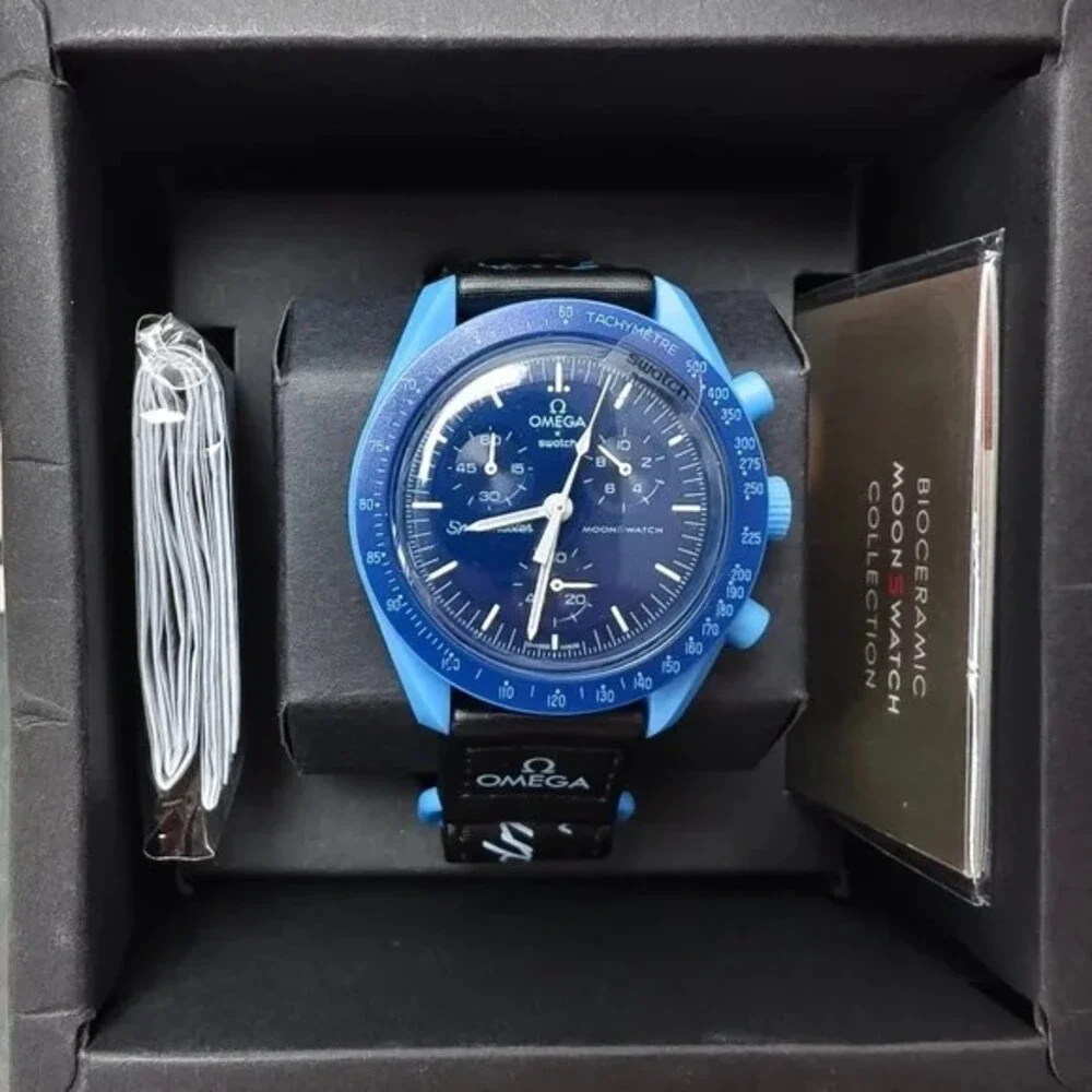 Swatch x Omega MoonSwatch Mission to Neptune Watch